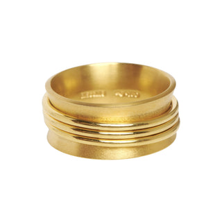 Niessing Ring RingRing aus 750 Gelbgold, nachhaltiger second-hand Schmuck perfekt aufgearbeitet
