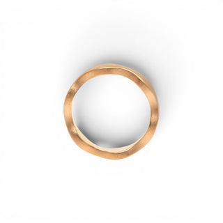 Niessing Ring Setario 3 Doppelwelle aus 750 Rotgold, nachhaltiger second-hand Schmuck perfekt aufgearbeitet