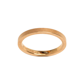 Niessing Ring Setario 3 gerade aus 750 Rotgold, nachhaltiger second-hand Schmuck perfekt aufgearbeitet