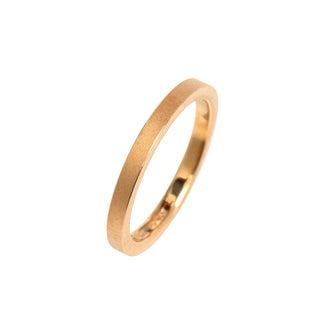 Niessing Ring Setario 3 gerade aus 750 Rotgold, nachhaltiger second-hand Schmuck perfekt aufgearbeitet