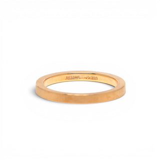 Niessing Ring Setario 3 gerade aus 750 Rotgold, nachhaltiger second-hand Schmuck perfekt aufgearbeitet