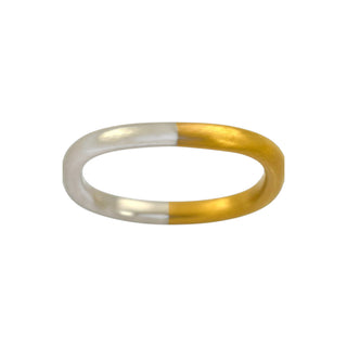 Niessing Ring Symbolon aus 950 Platin/Feingold, nachhaltiger second-hand Schmuck perfekt aufgearbeitet