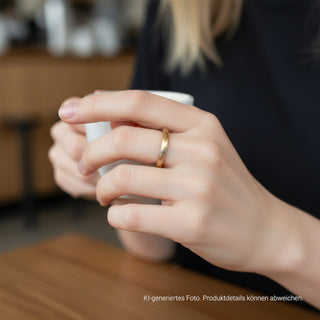 Niessing Ring Symbolon aus 950 Platin/Feingold, nachhaltiger second-hand Schmuck perfekt aufgearbeitet
