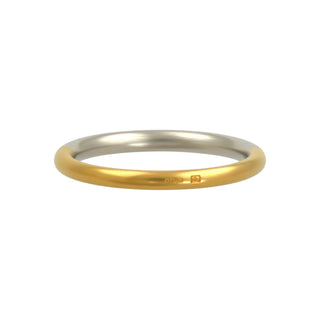 Niessing Ring Symbolon aus 950 Platin/Feingold, nachhaltiger second-hand Schmuck perfekt aufgearbeitet