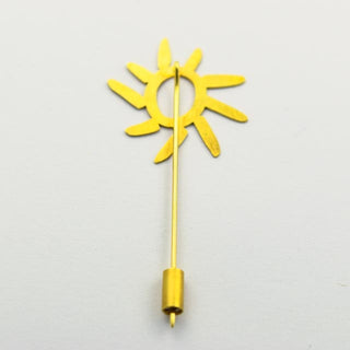Niessing Stickpin aus 750 Gelbgold, nachhaltiger second hand Schmuck perfekt aufgearbeitet