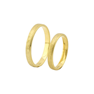 Niessing Trauringe aus 585 Gelbgold, nachhaltiger second-hand Schmuck perfekt aufgearbeitet