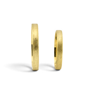 Niessing Trauringe aus 585 Gelbgold, nachhaltiger second-hand Schmuck perfekt aufgearbeitet