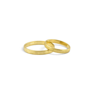Niessing Trauringe aus 585 Gelbgold, nachhaltiger second-hand Schmuck perfekt aufgearbeitet
