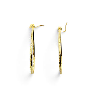 Brillantohrhänger aus 750 Gelbgold, nachhaltiger second-hand Schmuck perfekt aufgearbeitet