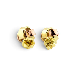 Ohrstecker aus 585 Gelb- und Rotgold, nachhaltiger second-hand Schmuck perfekt aufgearbeitet
