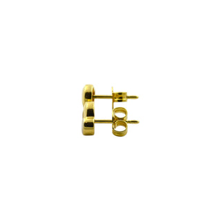 Brillantohrstecker aus 585 Gelb- und Weißgold, nachhaltiger second hand Schmuck perfekt aufgearbeitet