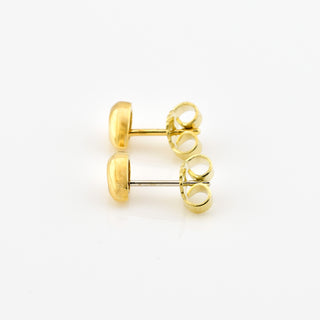 Brillantohrstecker aus 750 Gelb- und Weißgold, nachhaltiger second hand Schmuck perfekt aufgearbeitet