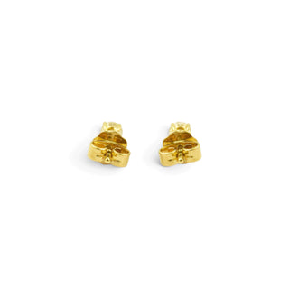 Brillantohrstecker aus 750 Gelbgold, nachhaltiger second-hand Schmuck perfekt aufgearbeitet