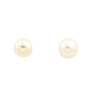 Perlohrstecker aus 585 Gelbgold, nachhaltiger second hand Schmuck perfekt aufgearbeitet