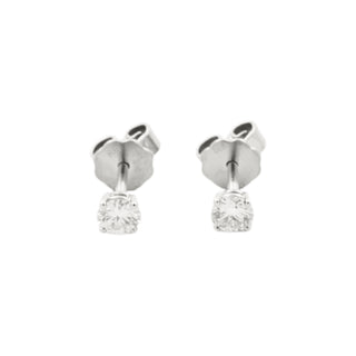 Brillantohrstecker aus 950 Platin, nachhaltiger second-hand Schmuck perfekt aufgearbeitet