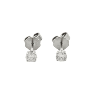 Brillantohrstecker aus 950 Platin, nachhaltiger second-hand Schmuck perfekt aufgearbeitet