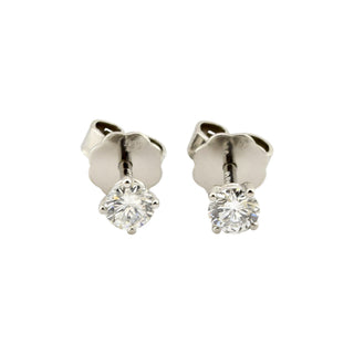 Brillantohrstecker aus 950 Platin, nachhaltiger second-hand Schmuck perfekt aufgearbeitet