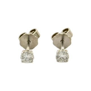 Brillantohrstecker aus 950 Platin, nachhaltiger second-hand Schmuck perfekt aufgearbeitet