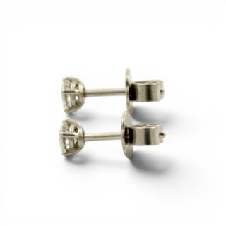 Brillantohrstecker aus 950 Platin, nachhaltiger second-hand Schmuck perfekt aufgearbeitet