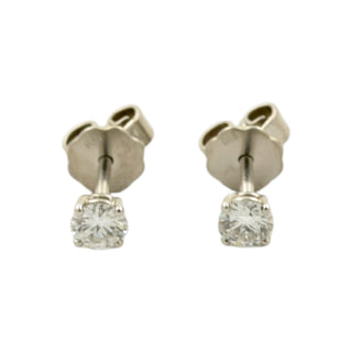 Brillantohrstecker aus 950 Platin, nachhaltiger second-hand Schmuck perfekt aufgearbeitet