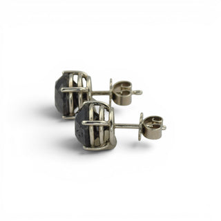 Brillantohrstecker aus 950 Platin, nachhaltiger second hand Schmuck perfekt aufgearbeitet