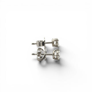 Brillantohrstecker aus 950 Platin, nachhaltiger second hand Schmuck perfekt aufgearbeitet