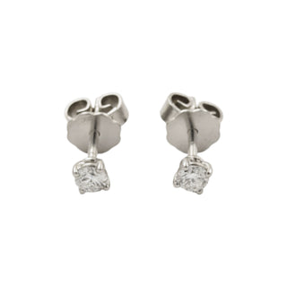 Brillantohrstecker aus 950 Platin, nachhaltiger second hand Schmuck perfekt aufgearbeitet