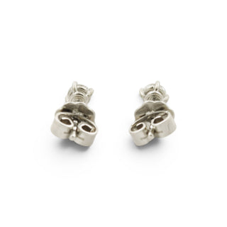 Brillantohrstecker aus 950 Platin, nachhaltiger second hand Schmuck perfekt aufgearbeitet