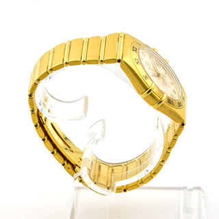 Omega Armbanduhr Constellation 95 Automatik mit Datumsanzeige und Chronometer, Leuchtindizes und Schnellschaltung, gebrauchte Luxusuhr im Top-Zustand