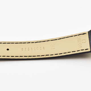 Omega Herrenarmbanduhr Genève Automatik mit Datumsanzeige und Zentralsekunde, gebrauchte Luxusuhr im Top-Zustand