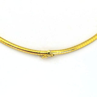 Omegareif aus 585 Gelbgold, nachhaltiger second hand Schmuck perfekt aufgearbeitet