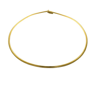 Omegareif aus 585 Gelbgold, nachhaltiger second hand Schmuck perfekt aufgearbeitet