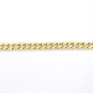 Brillantarmband aus 585 Gelb- und Weißgold, nachhaltiger second hand Schmuck perfekt aufgearbeitet
