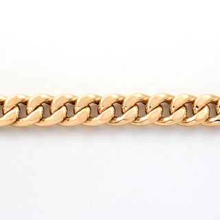 Panzerarmband aus 750 Gelbgold, nachhaltiger second hand Schmuck perfekt aufgearbeitet