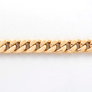 Panzerarmband aus 750 Gelbgold, nachhaltiger second hand Schmuck perfekt aufgearbeitet