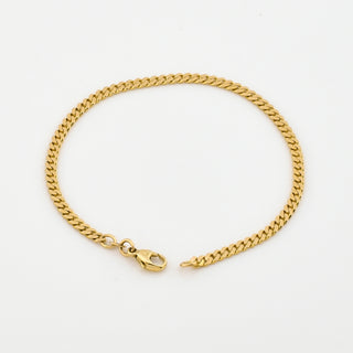 Panzerarmband aus 585 Gelbgold, nachhaltiger second hand Schmuck perfekt aufgearbeitet