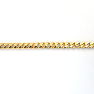 Panzerarmband aus 585 Gelbgold, nachhaltiger second hand Schmuck perfekt aufgearbeitet