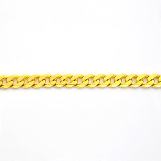 Panzerarmband aus 585 Gelbgold, nachhaltiger second hand Schmuck perfekt aufgearbeitet