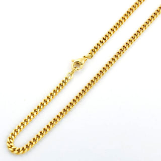 Panzerkette aus 585 Gelbgold, nachhaltiger second hand Schmuck perfekt aufgearbeitet