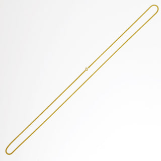 Panzerkette aus 750 Gelbgold, nachhaltiger second hand Schmuck perfekt aufgearbeitet