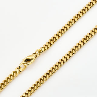 Panzerkette aus 585 Gelbgold, nachhaltiger second hand Schmuck perfekt aufgearbeitet