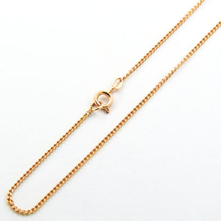 Panzerkette aus 583 Roségold, nachhaltiger second hand Schmuck perfekt aufgearbeitet