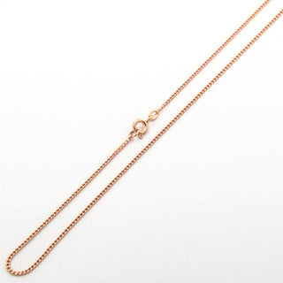 Panzerkette aus 583 Rotgold, nachhaltiger second hand Schmuck perfekt aufgearbeitet