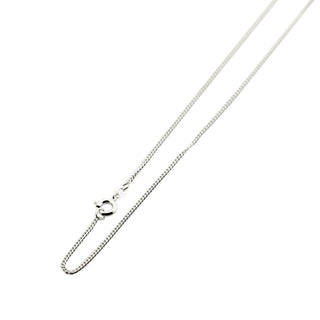 Panzerkette aus 925 Silber, 42cm, nachhaltiger second hand Schmuck perfekt aufgearbeitet