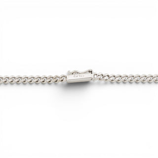 Brillantkette aus 585 Weißgold, nachhaltiger second-hand Schmuck perfekt aufgearbeitet