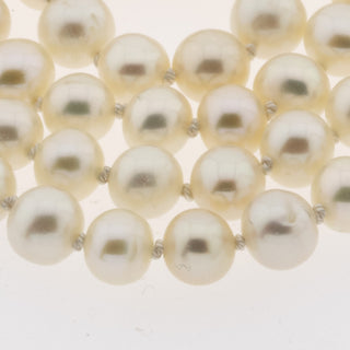 Süßwasserzuchtperlenkette mit Schließe aus 925 Silber, nachhaltiger second hand Schmuck perfekt aufgearbeitet