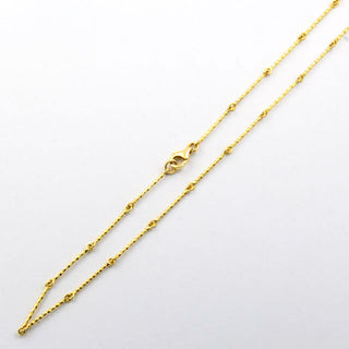 Phantasiekette aus 585 Gelbgold, nachhaltiger second hand Schmuck perfekt aufgearbeitet