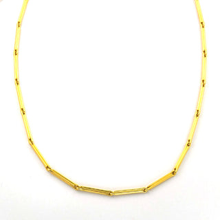 Phantasiekette aus 750 Gelbgold, nachhaltiger second hand Schmuck perfekt aufgearbeitet