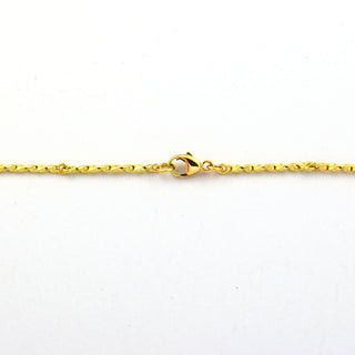 Phantasiekette aus 750 Gelbgold, nachhaltiger second hand Schmuck perfekt aufgearbeitet