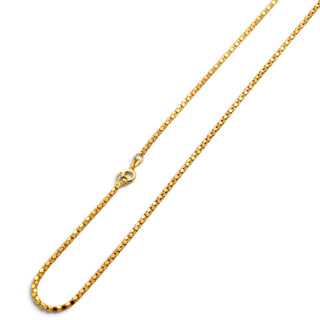 Phantasiekette aus 750 Gelbgold, nachhaltiger second-hand Schmuck perfekt aufgearbeitet